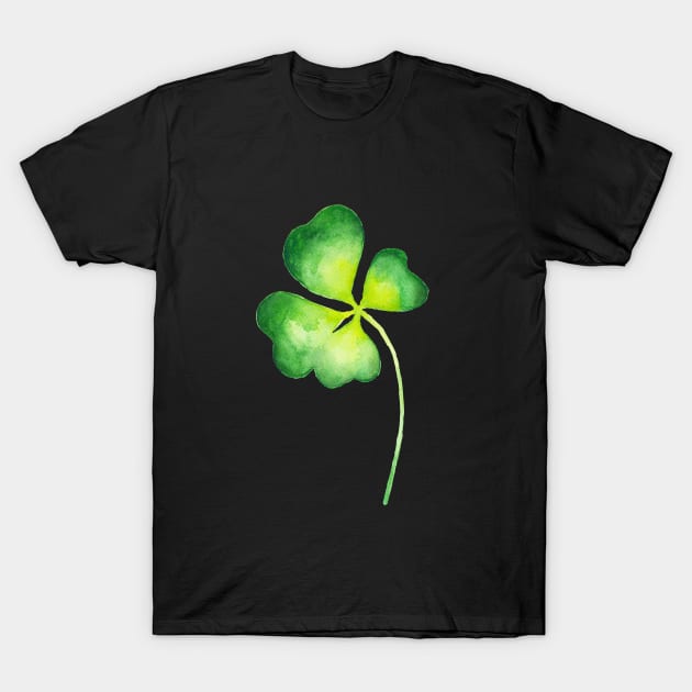 Four leaf clover T-Shirt by Bridgetdav